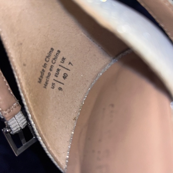 Call it spring sparkly silver heels - Picture 3 of 3